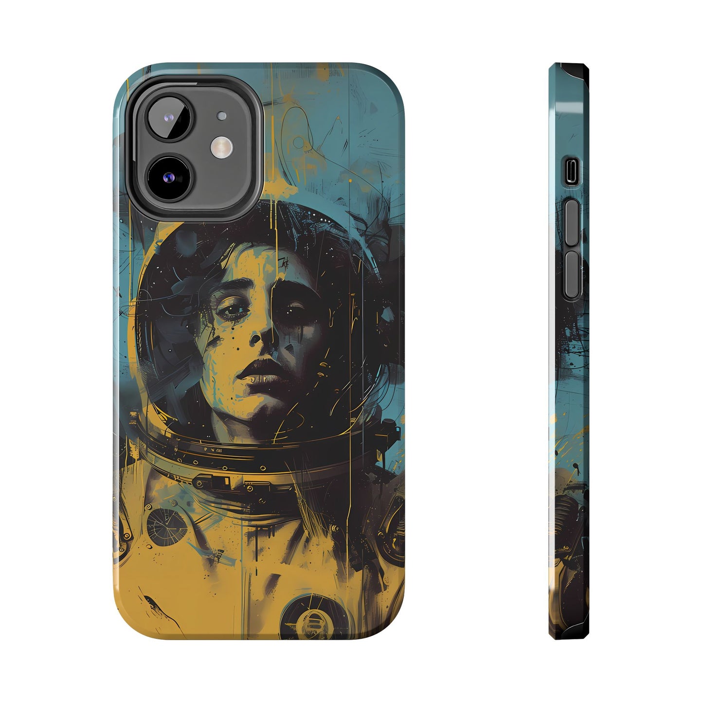 Astro Cadet iPhone Case #2 (all versions including 16 Pro & Pro Max)