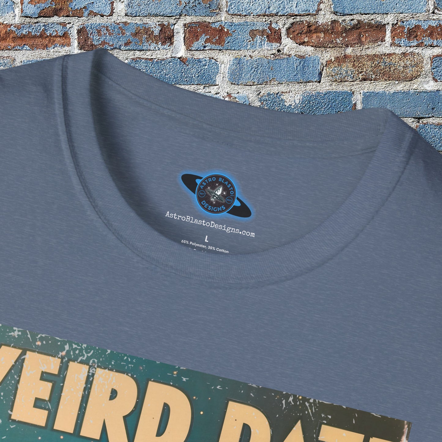 Pulp Novel Covers Tee! - Weird Date