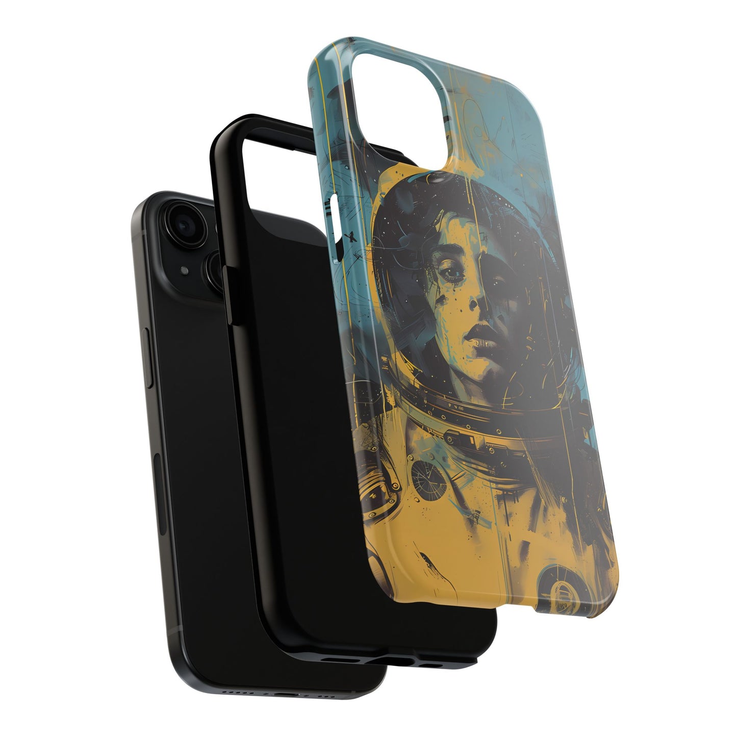 Astro Cadet iPhone Case #2 (all versions including 16 Pro & Pro Max)