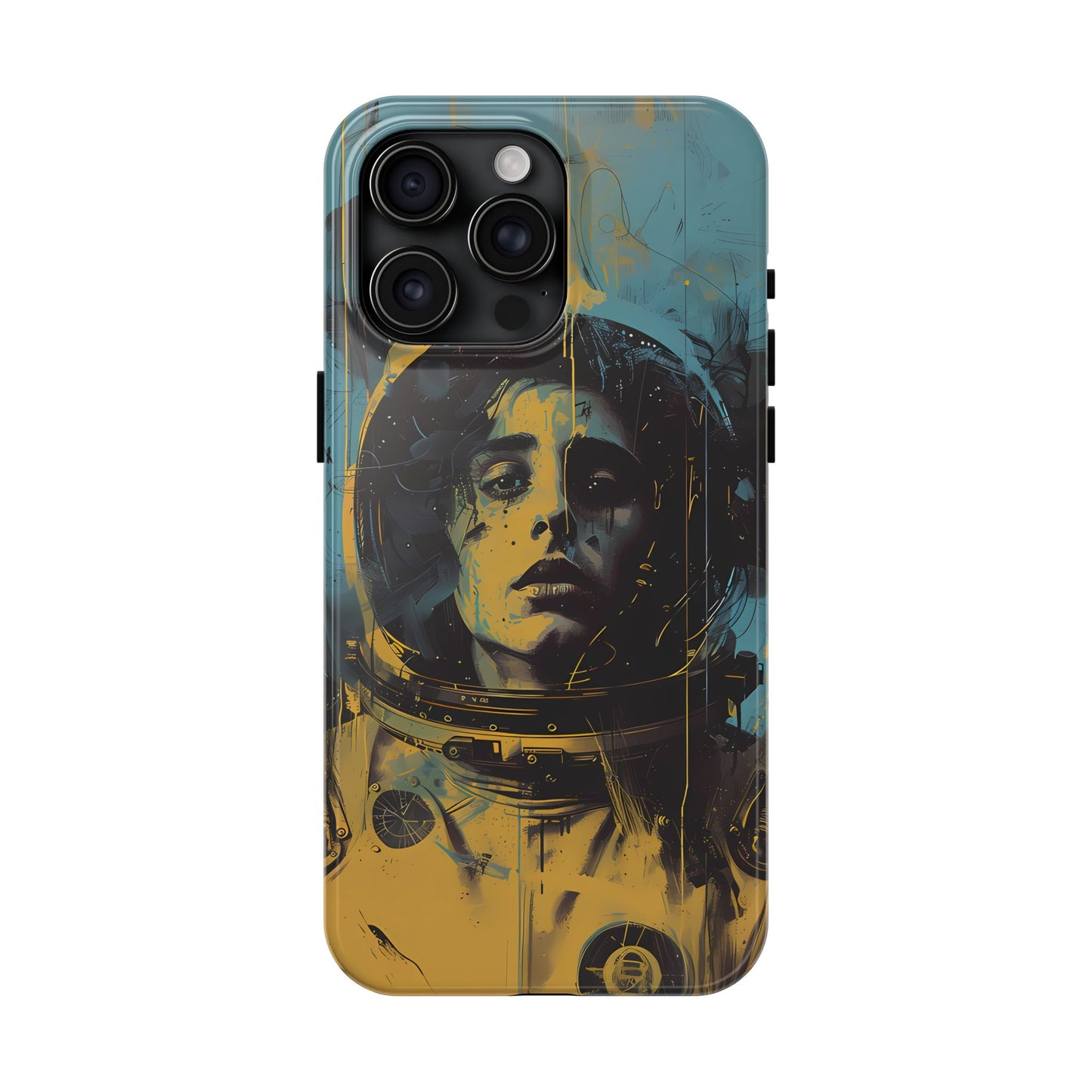 Astro Cadet iPhone Case #2 (all versions including 16 Pro & Pro Max)