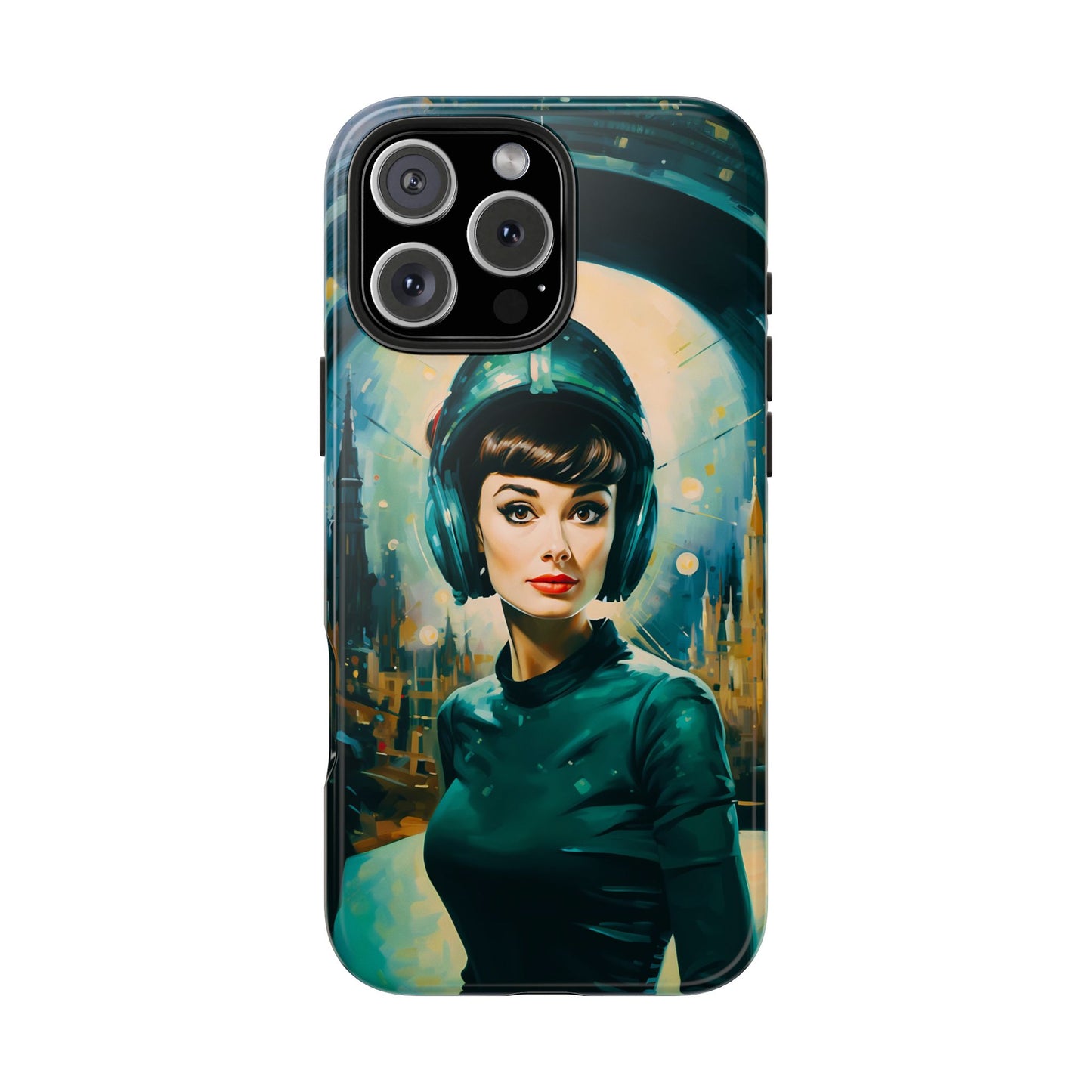 Astro Cadet iPhone Case #3 (all versions including 16 Pro & Pro Max)