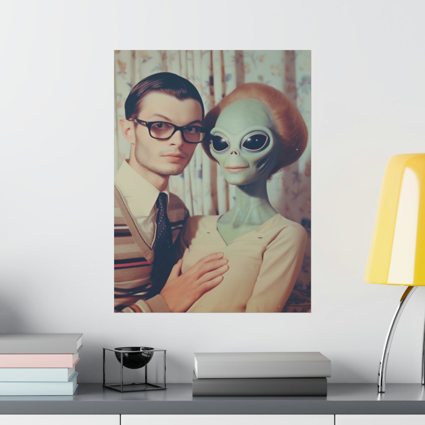 Alien Love Connection Poster - Couple #7