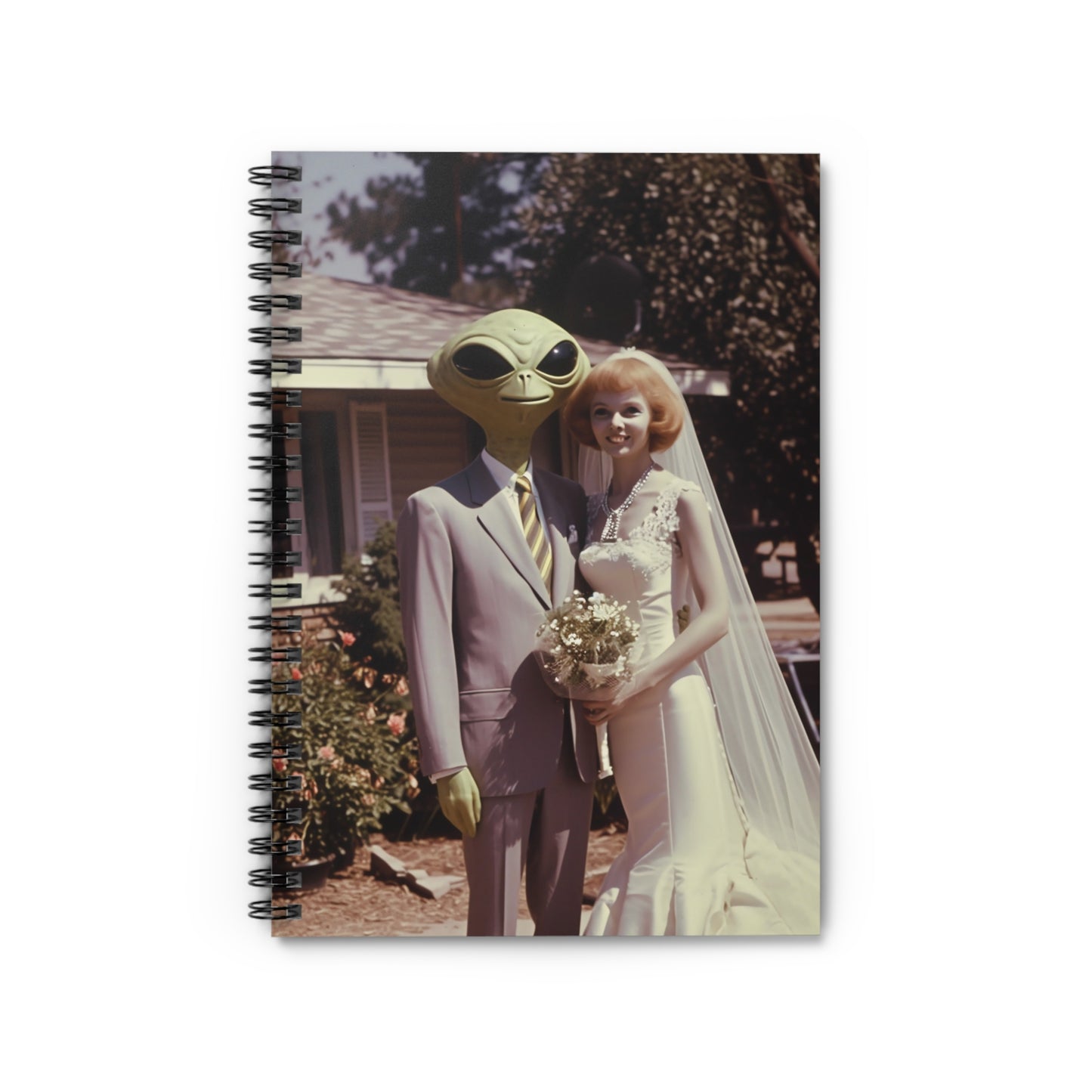 Alien Love Connections Notebook - Couple #5