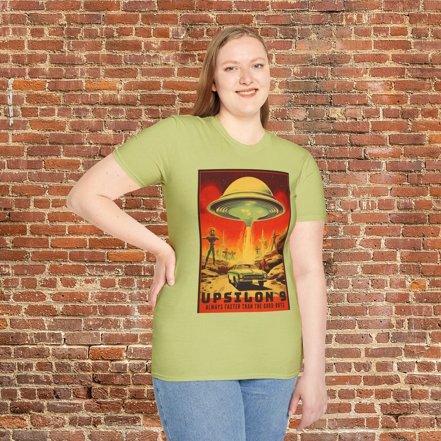 upsilon 9 space art transport t shirt