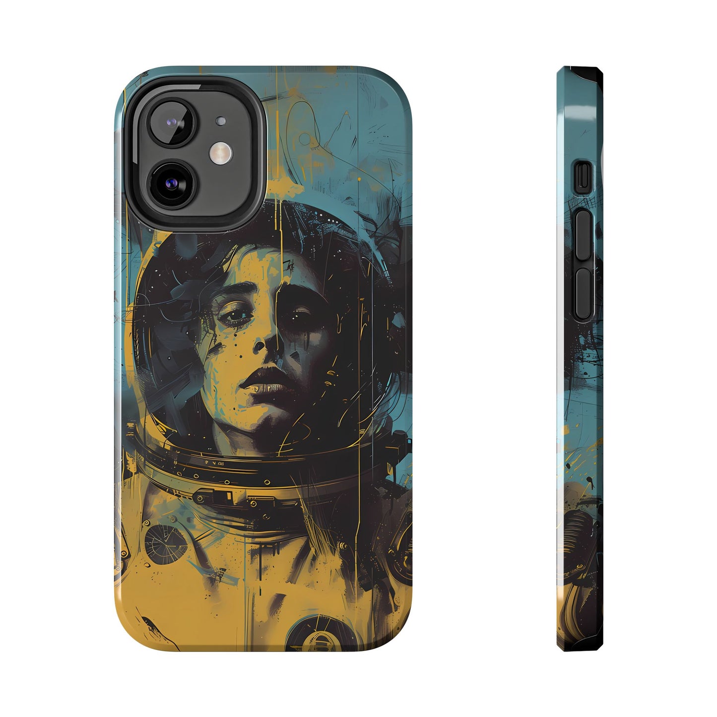 Astro Cadet iPhone Case #2 (all versions including 16 Pro & Pro Max)