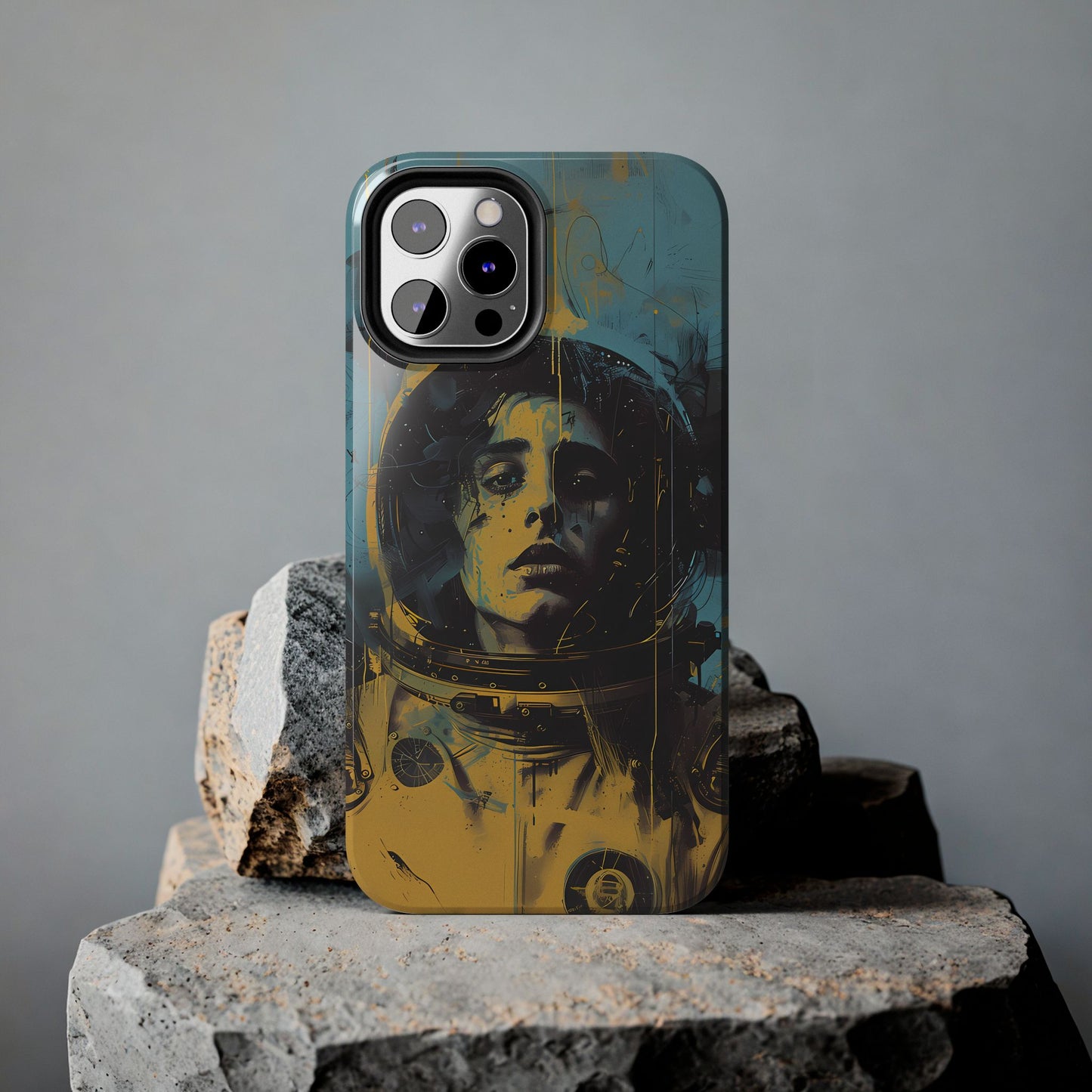 Astro Cadet iPhone Case #2 (all versions including 16 Pro & Pro Max)