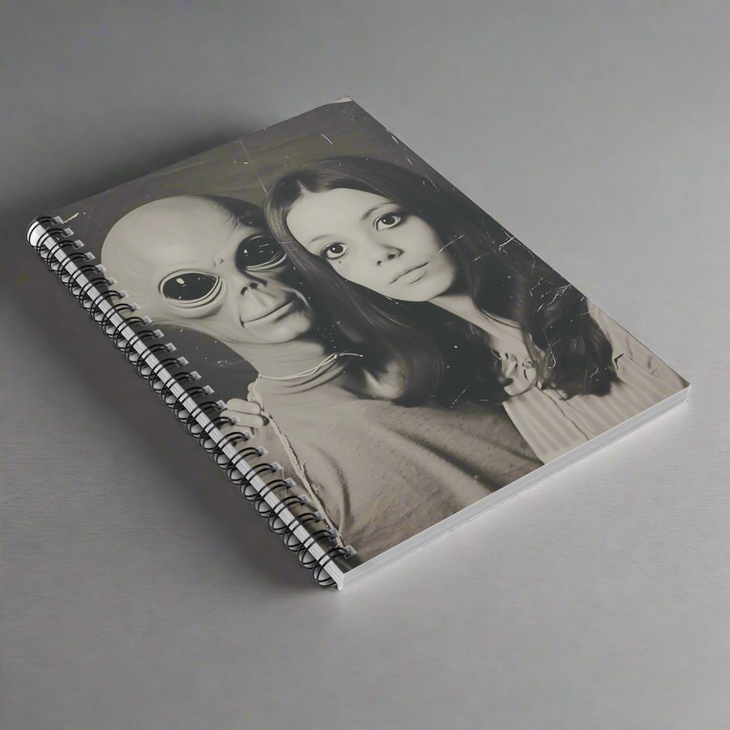 Alien Love Connections Notebook - Couple #6