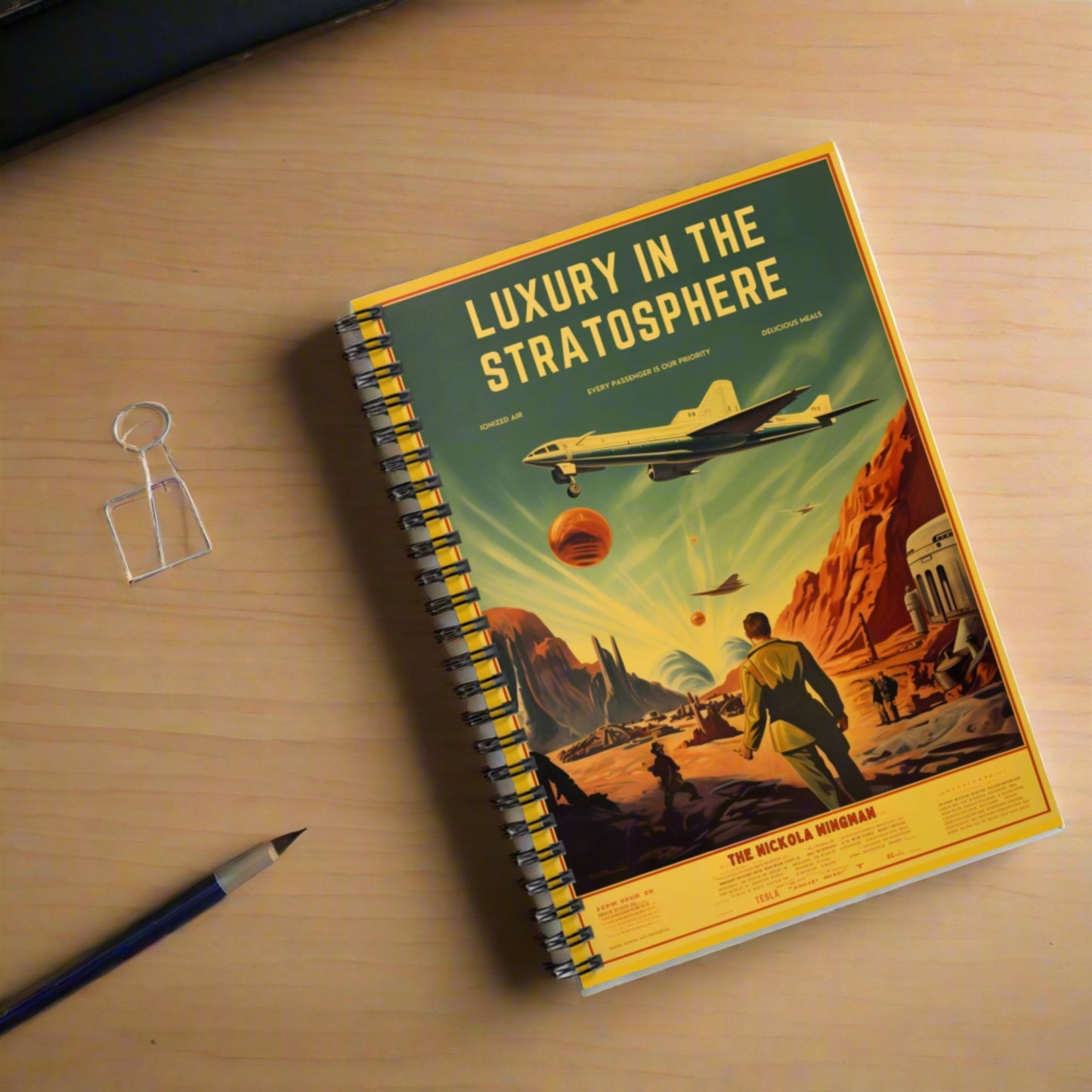 Nikola Wingman - Spiral Notebook