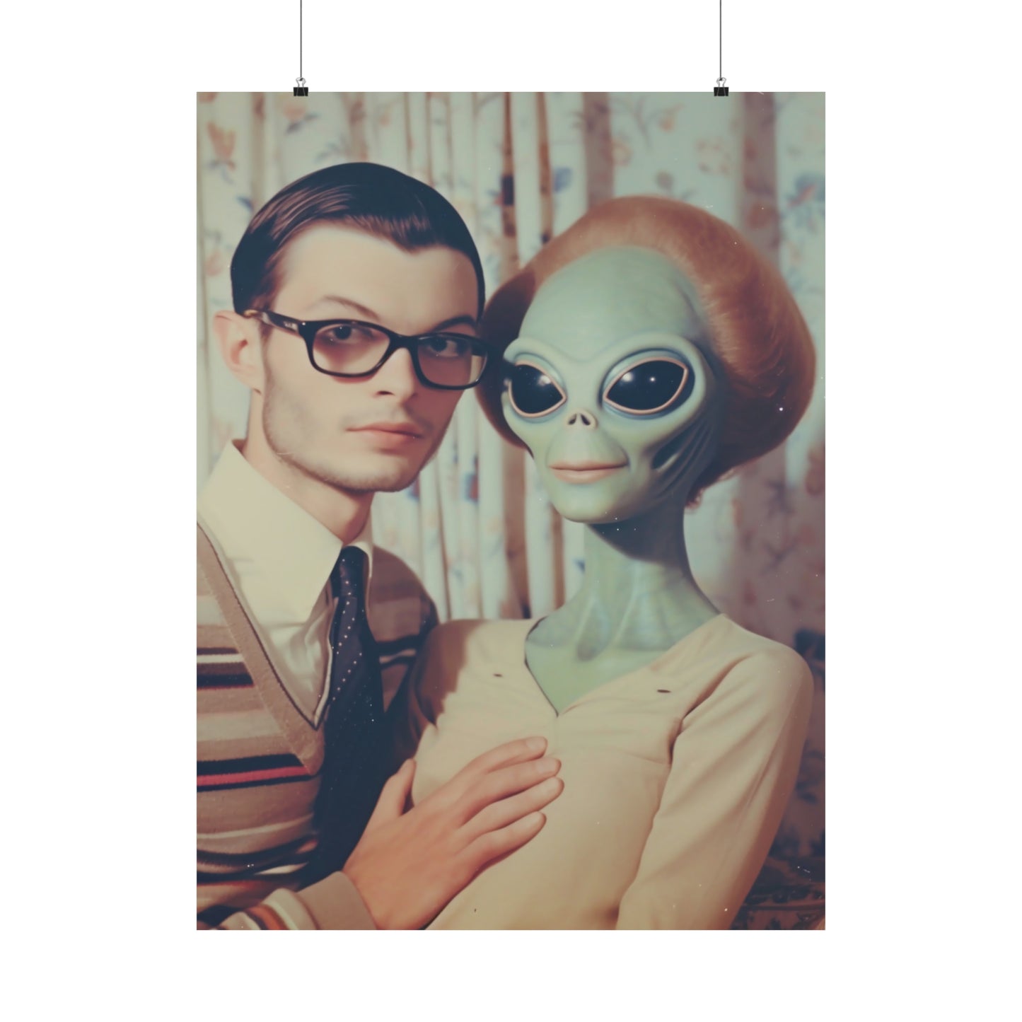 Alien Love Connection Poster - Couple #7