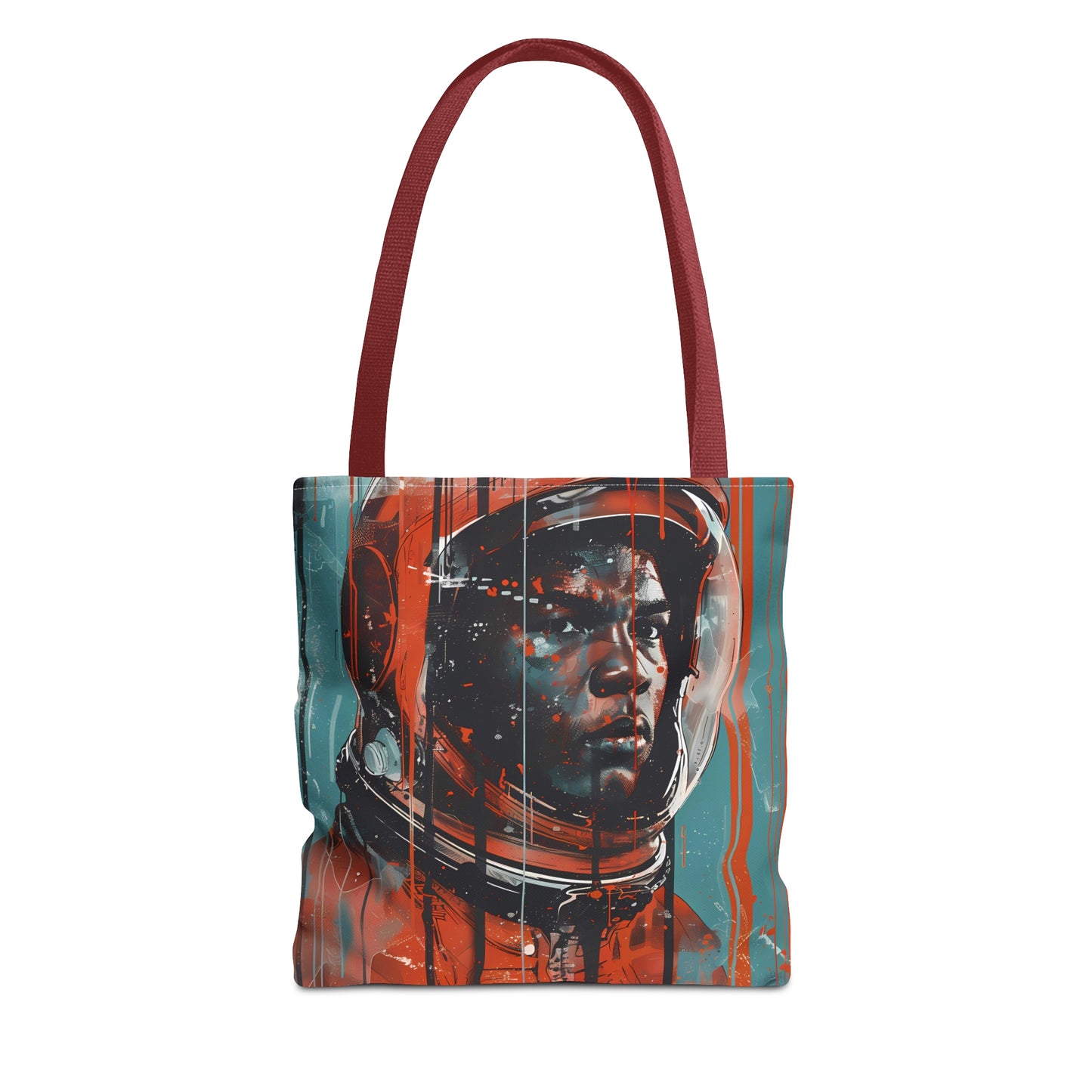 space art Muhammad Ali tote bag