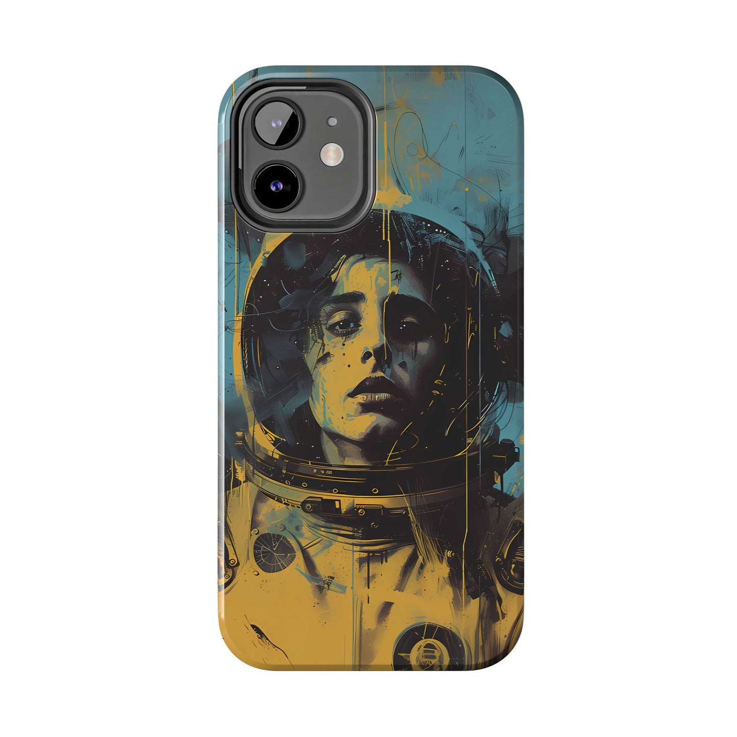 Astro Cadet iPhone Case #2 (all versions including 16 Pro & Pro Max)