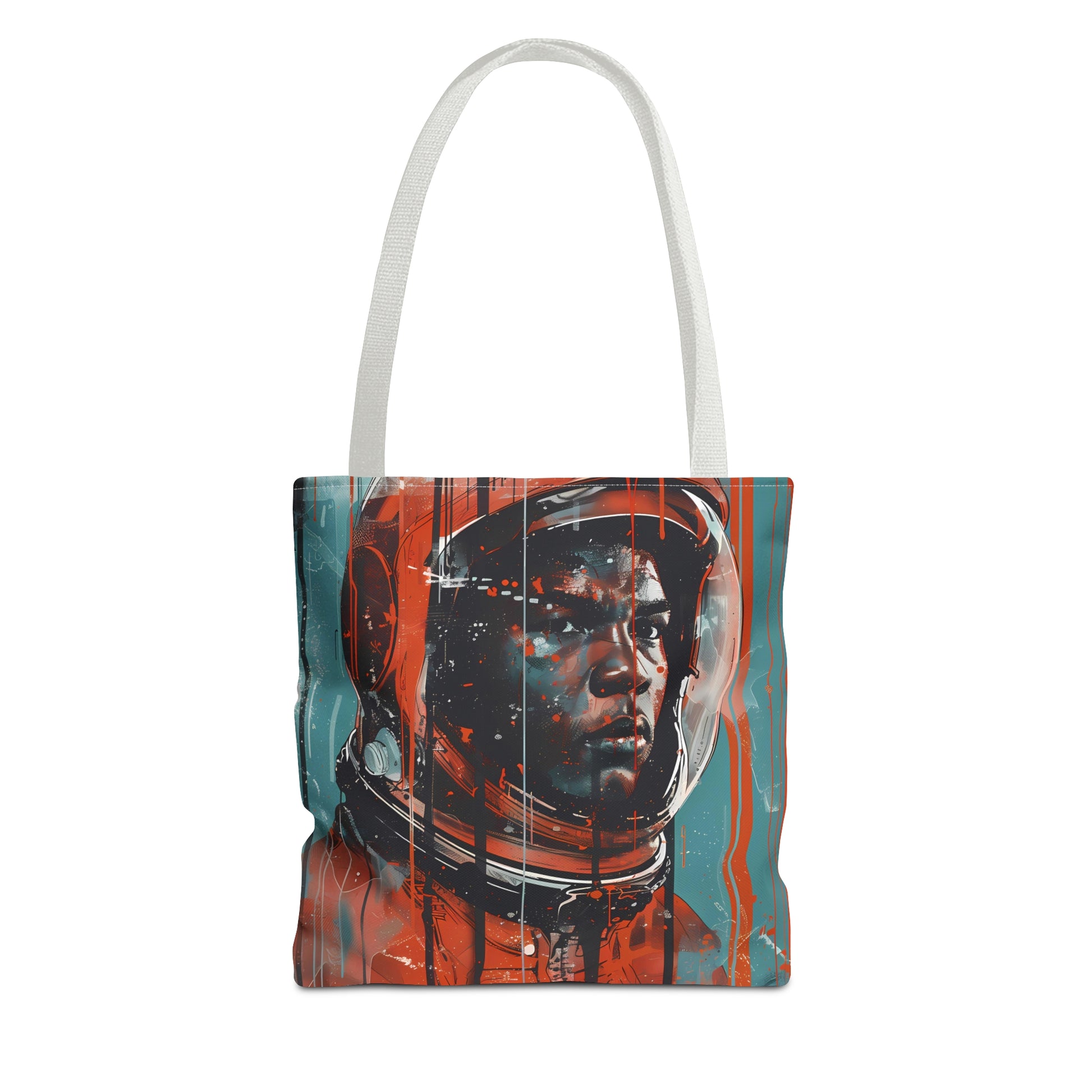 space art Muhammad Ali tote bag