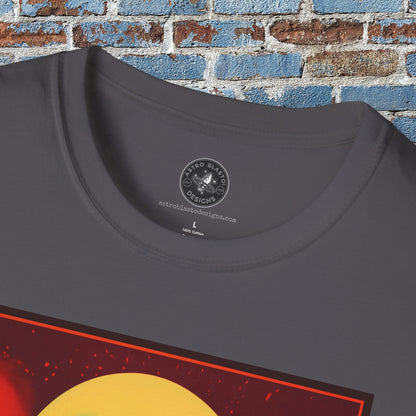 upsilon 9 space art transport t shirt