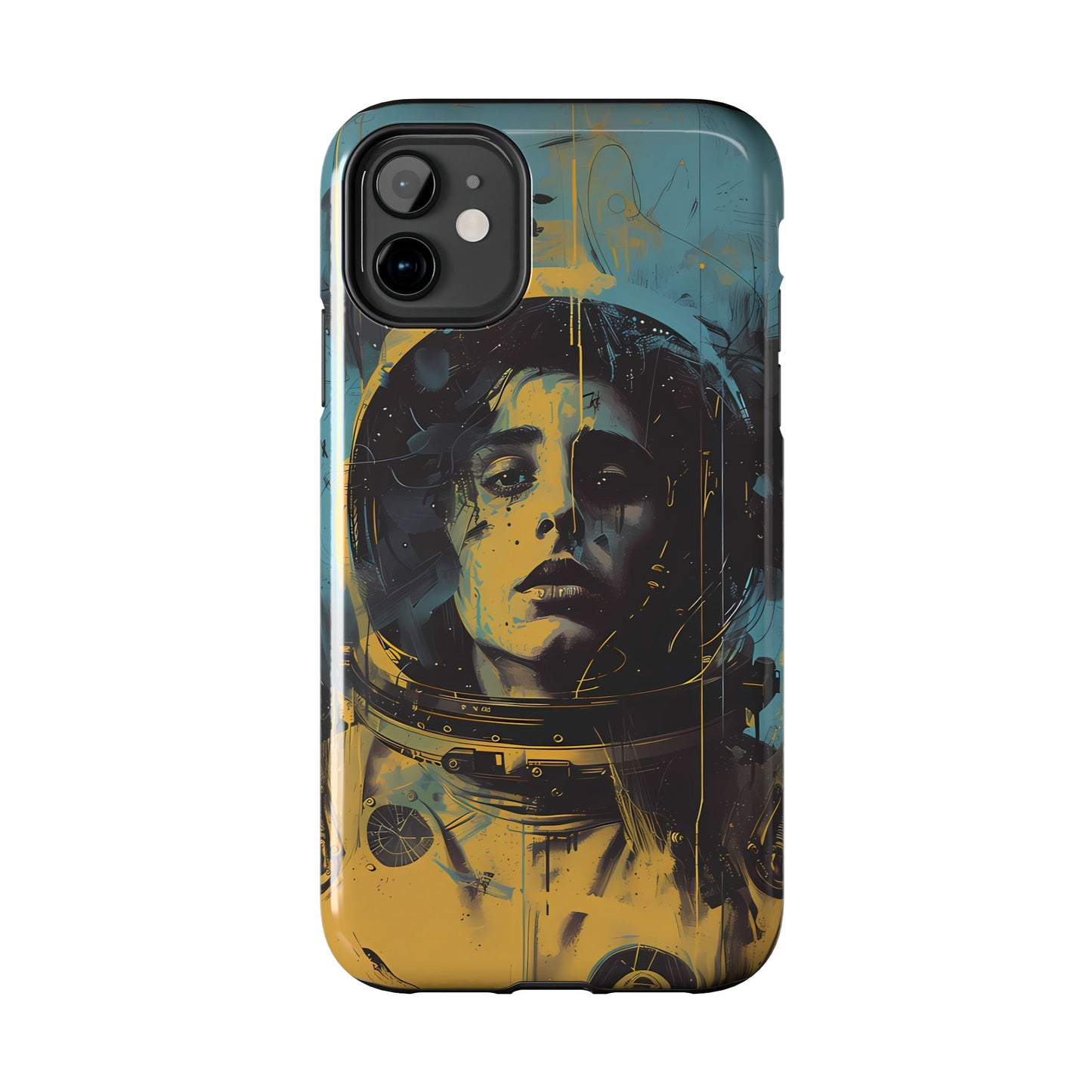 Astro Cadet iPhone Case #2 (all versions including 16 Pro & Pro Max)