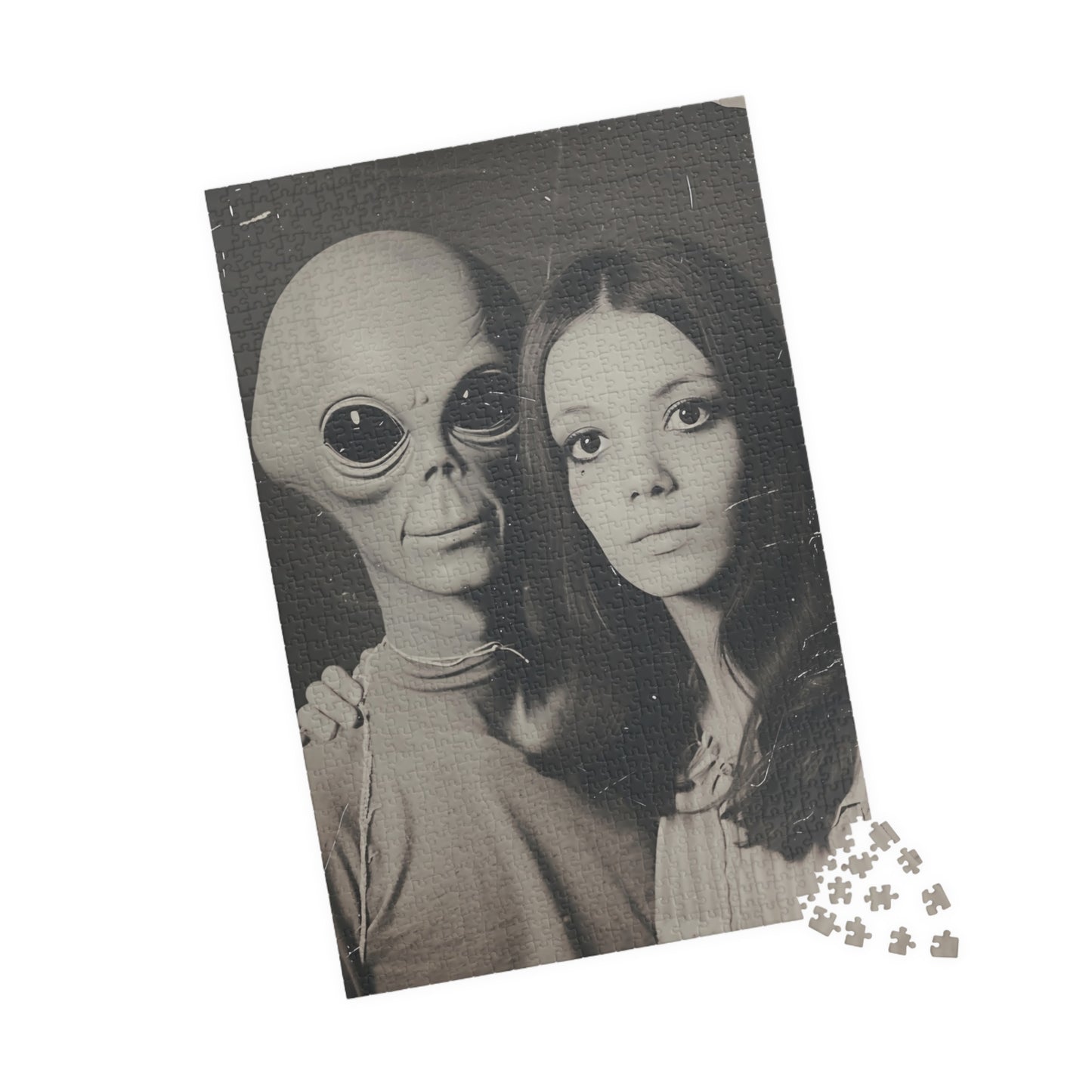 Alien Love Connections Puzzle - Couple #6 (1014, 520, or 252 pcs)